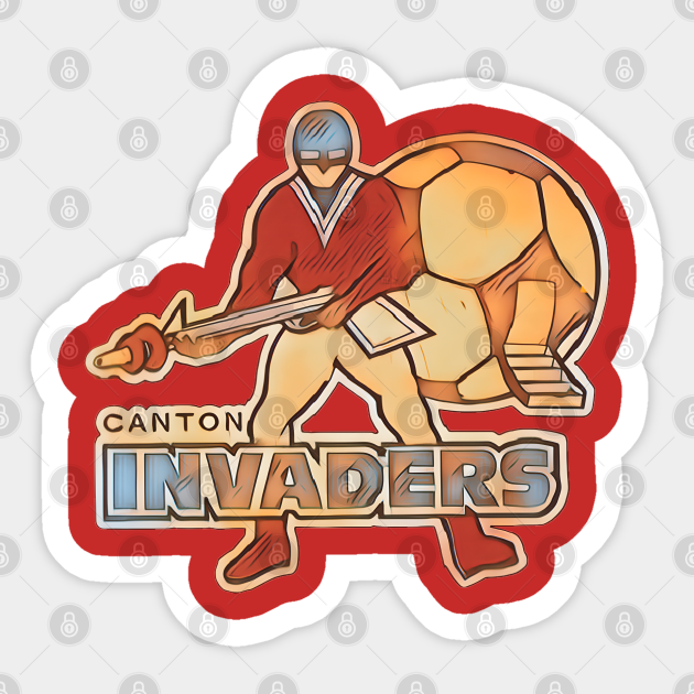 Canton Invaders Soccer Canton Invaders Sticker TeePublic